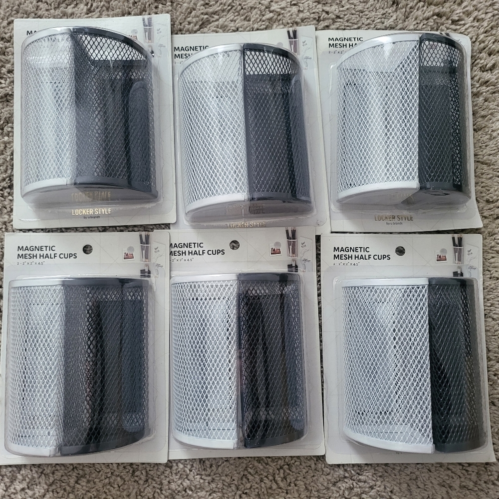 Magnetic Mesh Cups